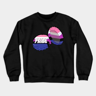 Gender Fluid Pride Bottle Cap Crewneck Sweatshirt